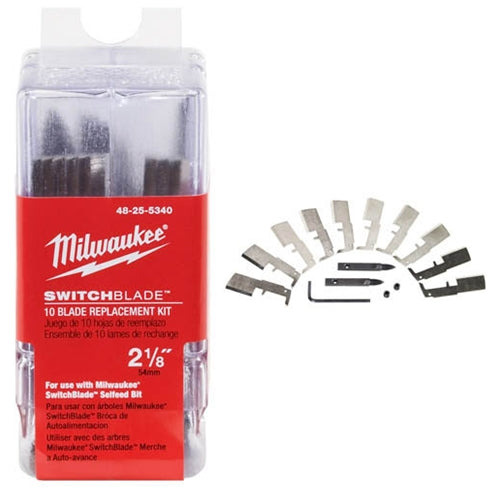 Milwaukee 48-25-5320 1-3/8 SwitchBlade Replacement Blade, 10 Pack