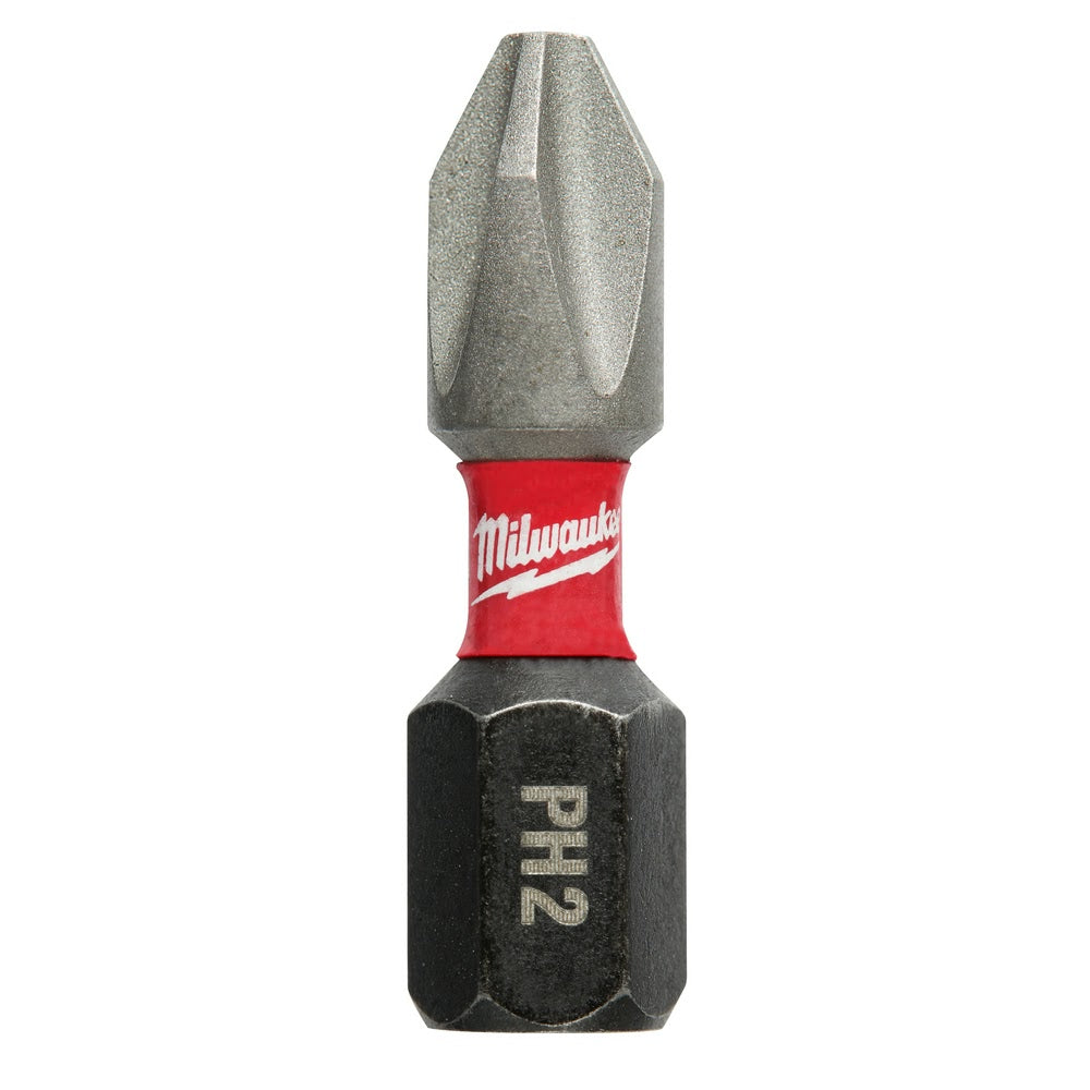 Milwaukee 48-32-4604 #2 Phillips Shockwave 1 Insert Bit 25-Piece Contractor Pack