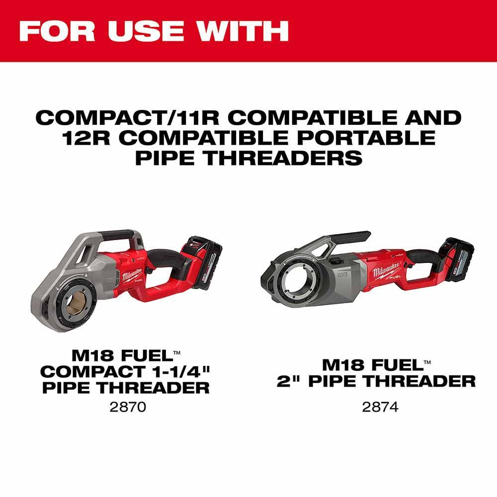 Milwaukee 48-36-1108 3/4 High Speed NPT Portable Pipe Threading Dies