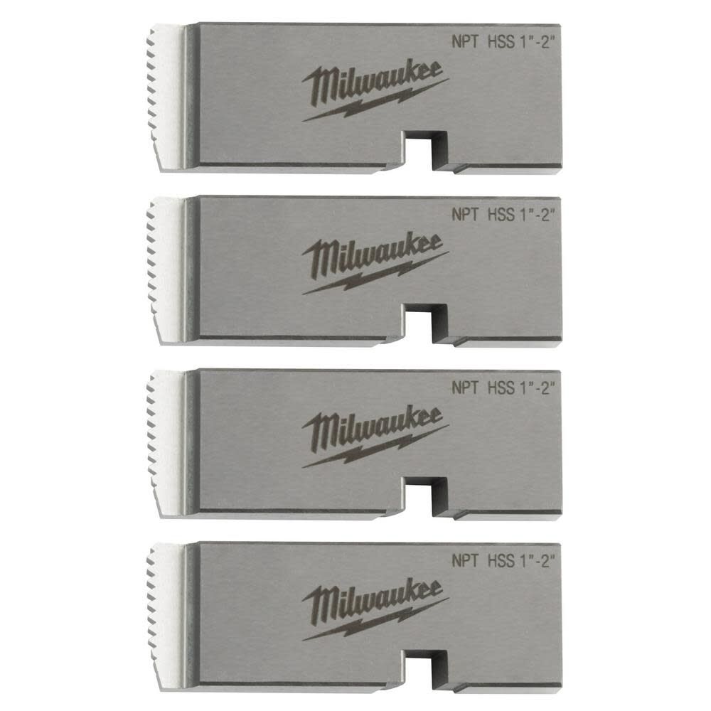 Milwaukee 48-36-1206 1-2 High Speed FOR STAINLESS NPT Universal Pipe Threading Dies