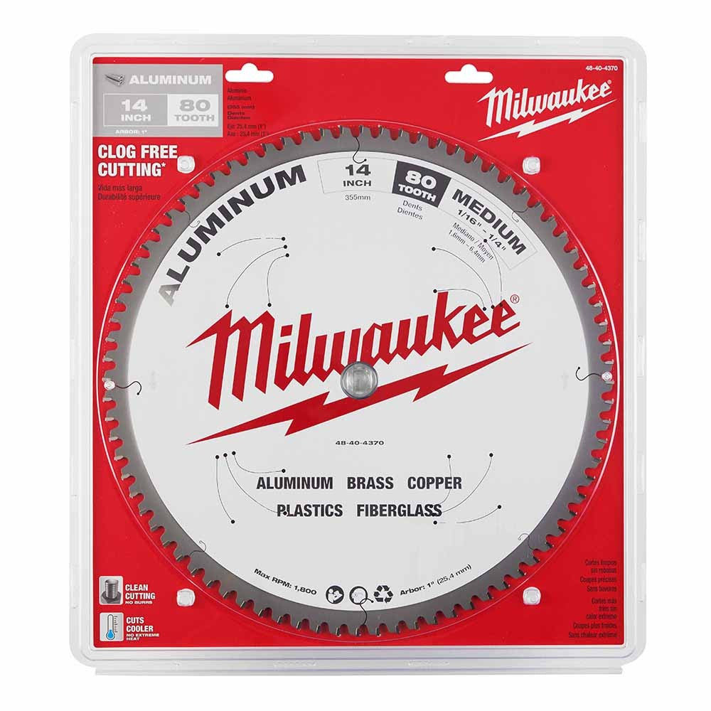 Milwaukee  48-40-4370 14 80T Aluminum CSB, 1