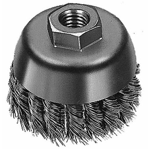 Milwaukee 48-52-1350 4 Knot Wire Cup Brush - Carbon Steel