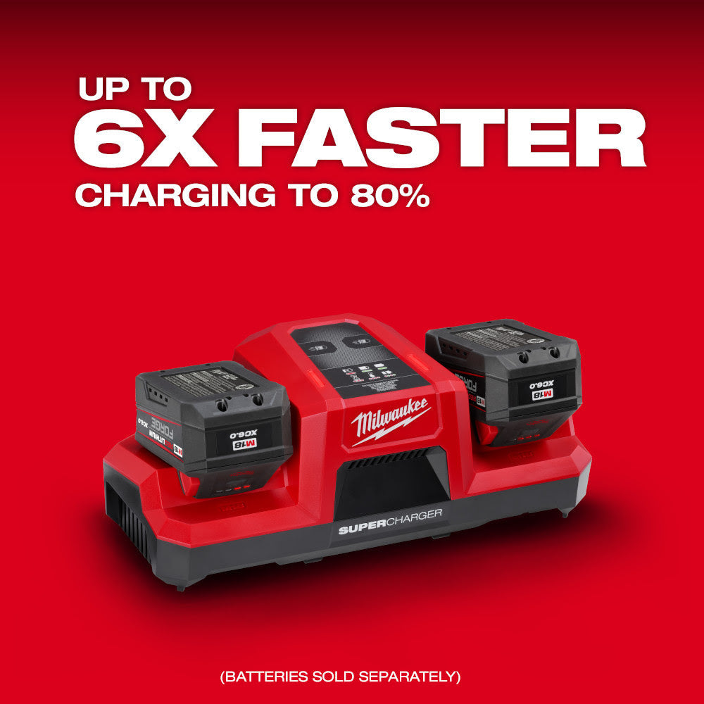 Milwaukee 48-59-1815 M18 Dual Bay Simultaneous Super Charger