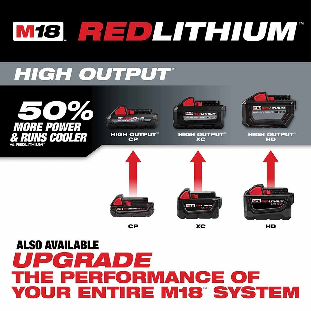 Milwaukee 48-59-1850 M18 REDLITHIUM XC 5.0 System Starter Kit