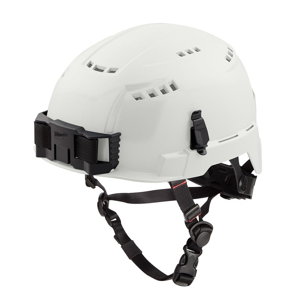 Milwaukee 48-73-1300 White Vented Hard Hat Helmet with BOLT™ - Class C