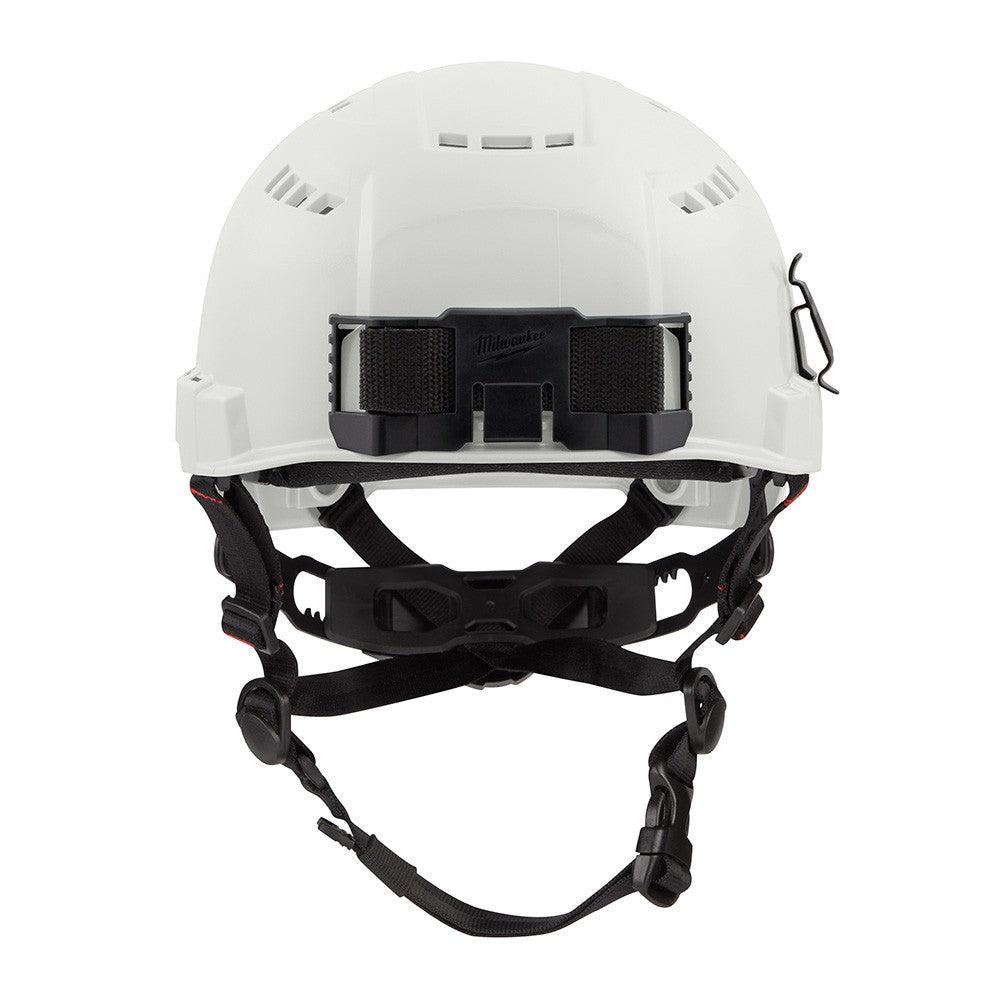 Milwaukee 48-73-1300 White Vented Hard Hat Helmet with BOLT™ - Class C