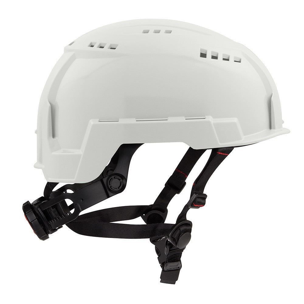 Milwaukee 48-73-1300 White Vented Hard Hat Helmet with BOLT™ - Class C