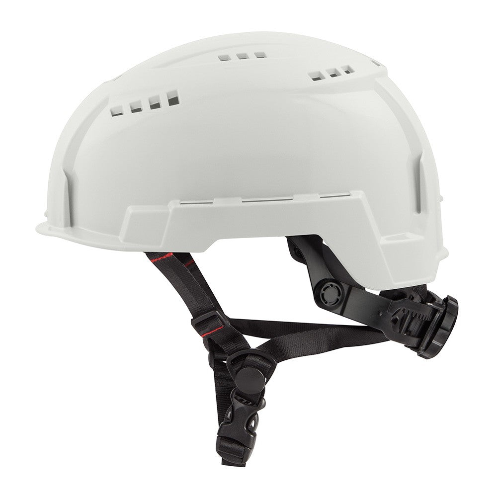 Milwaukee 48-73-1300 White Vented Hard Hat Helmet with BOLT™ - Class C