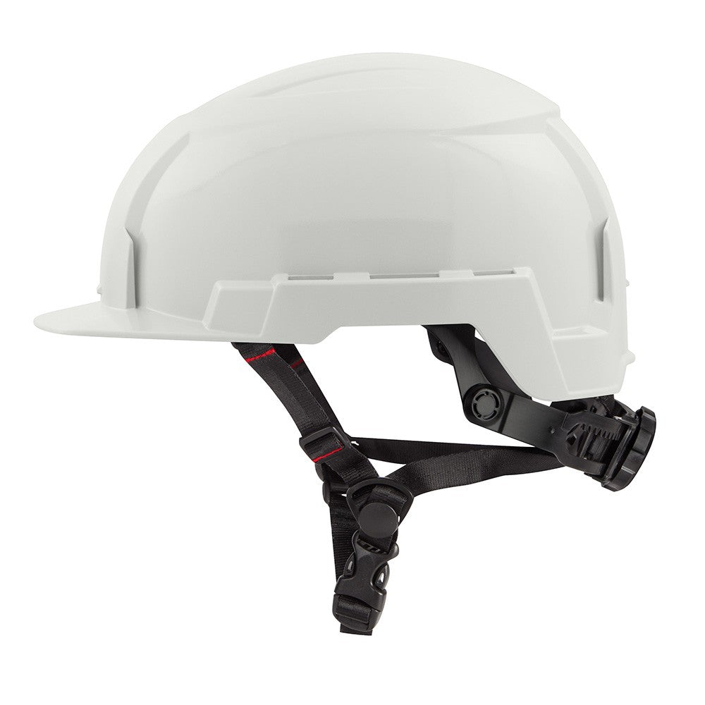 Milwaukee 48-73-1321 White Front Brim Hard Hat Helmet with BOLT™ - Class E