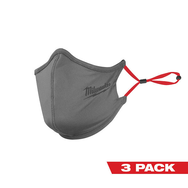 Milwaukee 48-73-4231 3Pk 2-layer Gray Face Mask