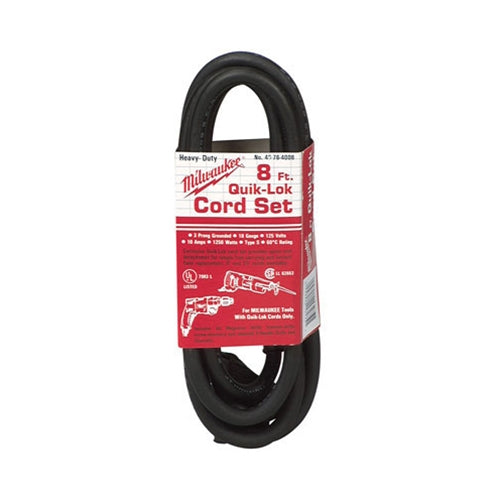 Milwaukee 48-76-4008 8 Quik-Lok Cord