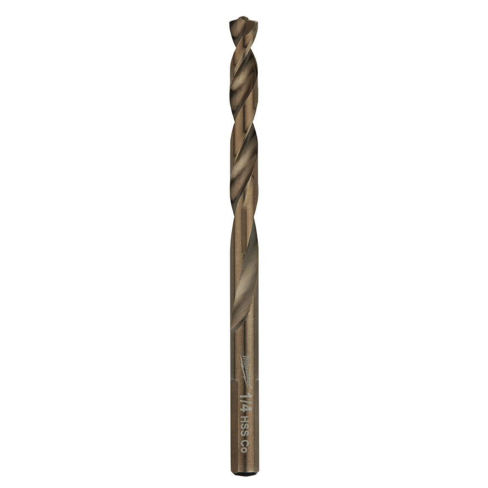 Milwaukee 48-89-2313 Red Helix Cobalt 1/4 Drill Bit