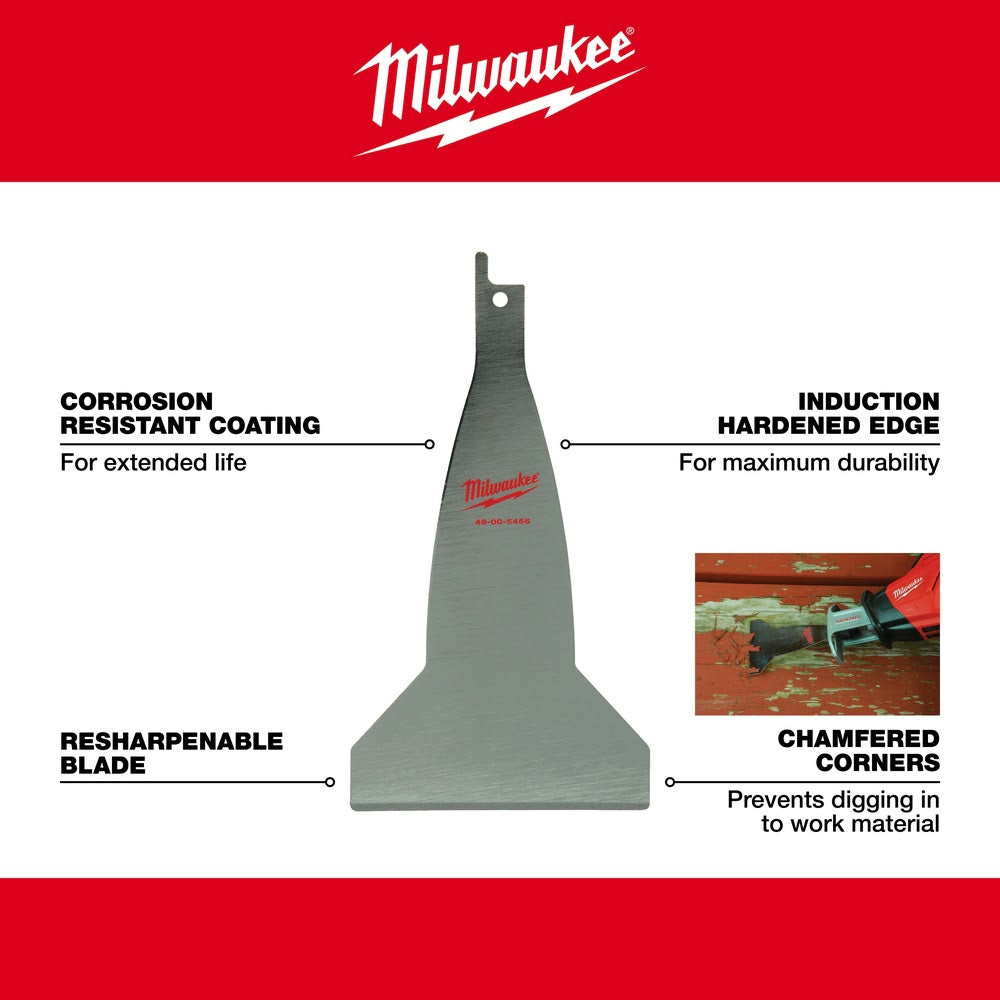 Milwaukee 49-00-5456 3-Inch Scraper Blade