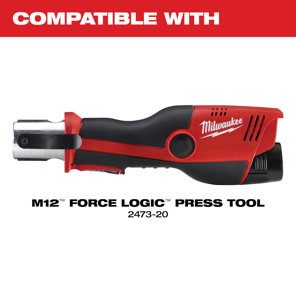 Milwaukee 49-16-2450M 1/4 Streamline ACR Press Jaw for M12 FORCE LOGIC Press Tool