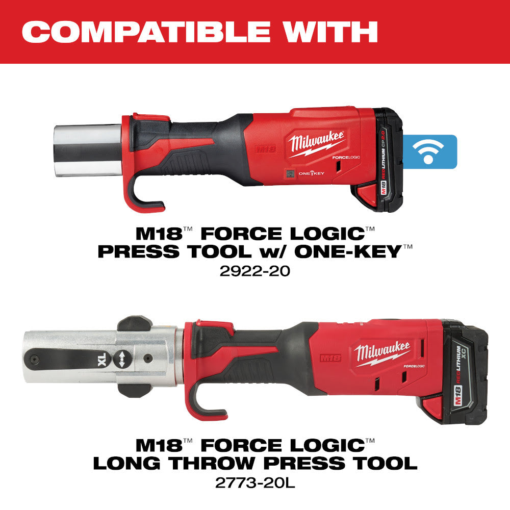 Milwaukee 49-16-2690X 2-1/2 - 4 CTS-V Pivoting Press Ring Kit for M18 FORCE LOGIC Press Tools