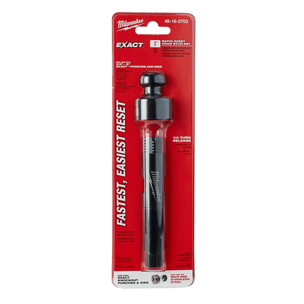 Milwaukee 49-16-2703 Exact™ Rapid Reset 3/4 Draw Stud