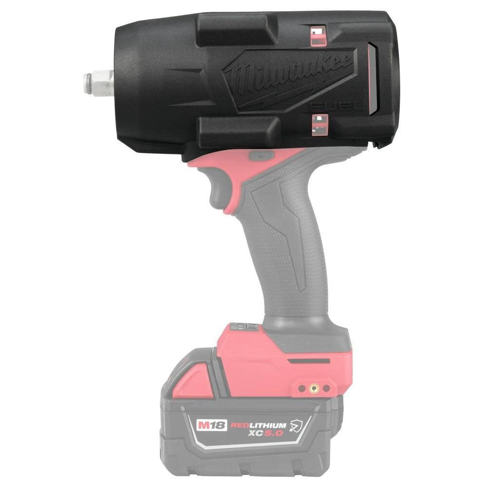 Milwaukee 49-16-2967 M18 FUEL 1/2 High Torque Impact Wrench w/ Friction Ring Protective Boot