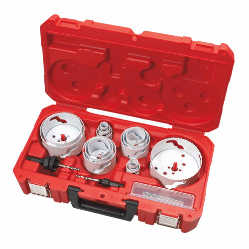 Milwaukee 49-22-4105 19-Piece Master Electricians Ice Hardened Hole Saw Kit