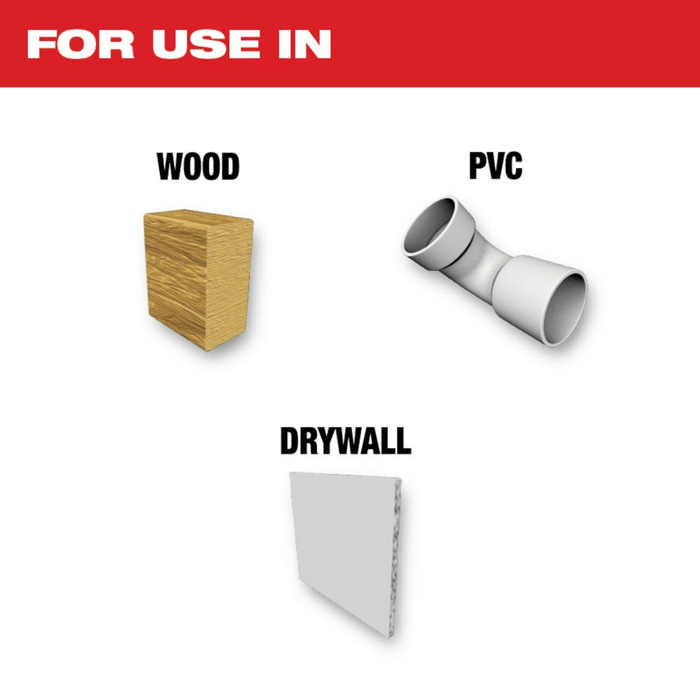 Milwaukee 49-25-1101 Milwaukee® OPEN-LOK™ 1-3/8 HCS Wood Blade 1 Pack