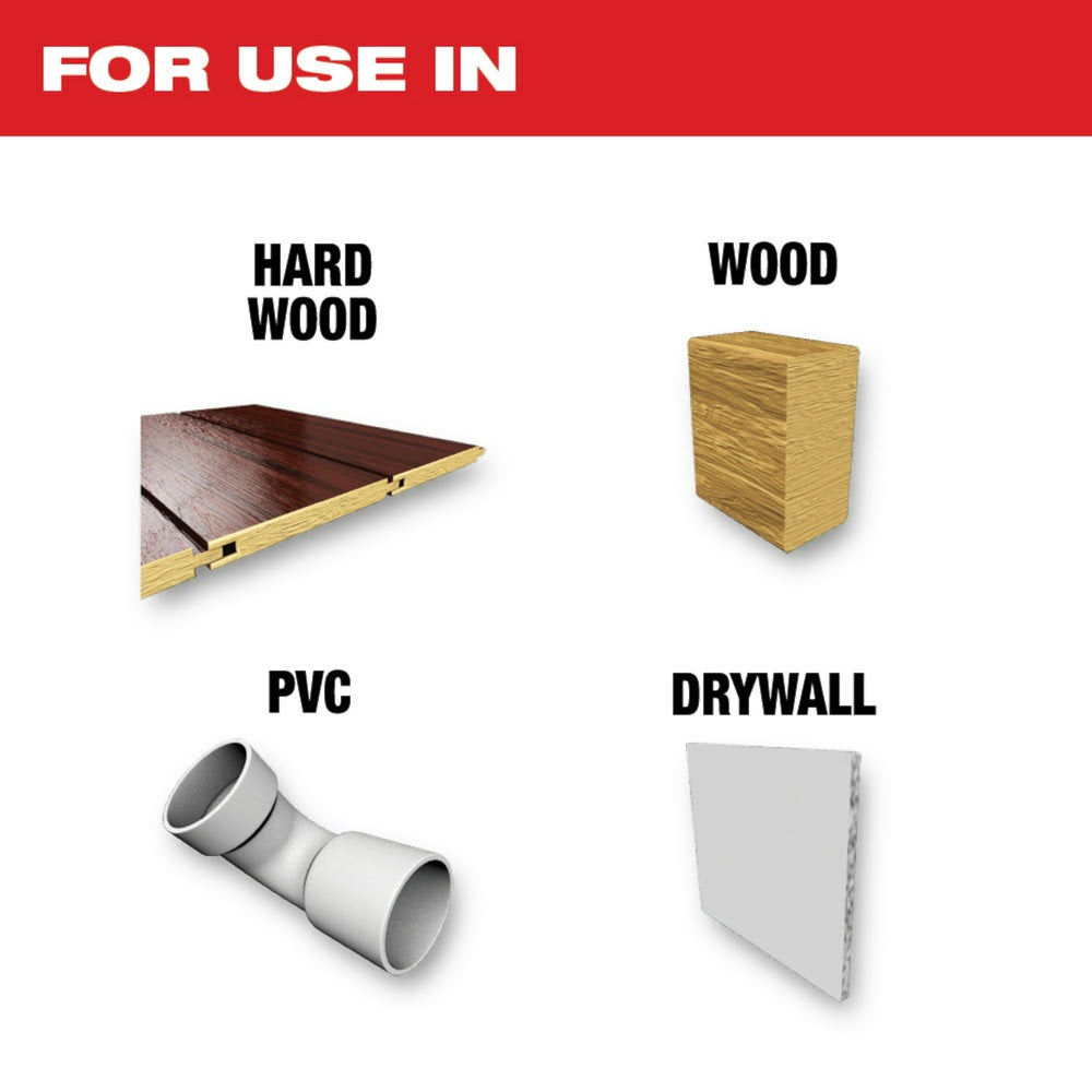 Milwaukee  49-25-1131 Milwaukee® OPEN-LOK™ 1-3/8 HCS JAPANESE TOOTH PRO-CURVE™ HARDWOOD BLADE 1PK