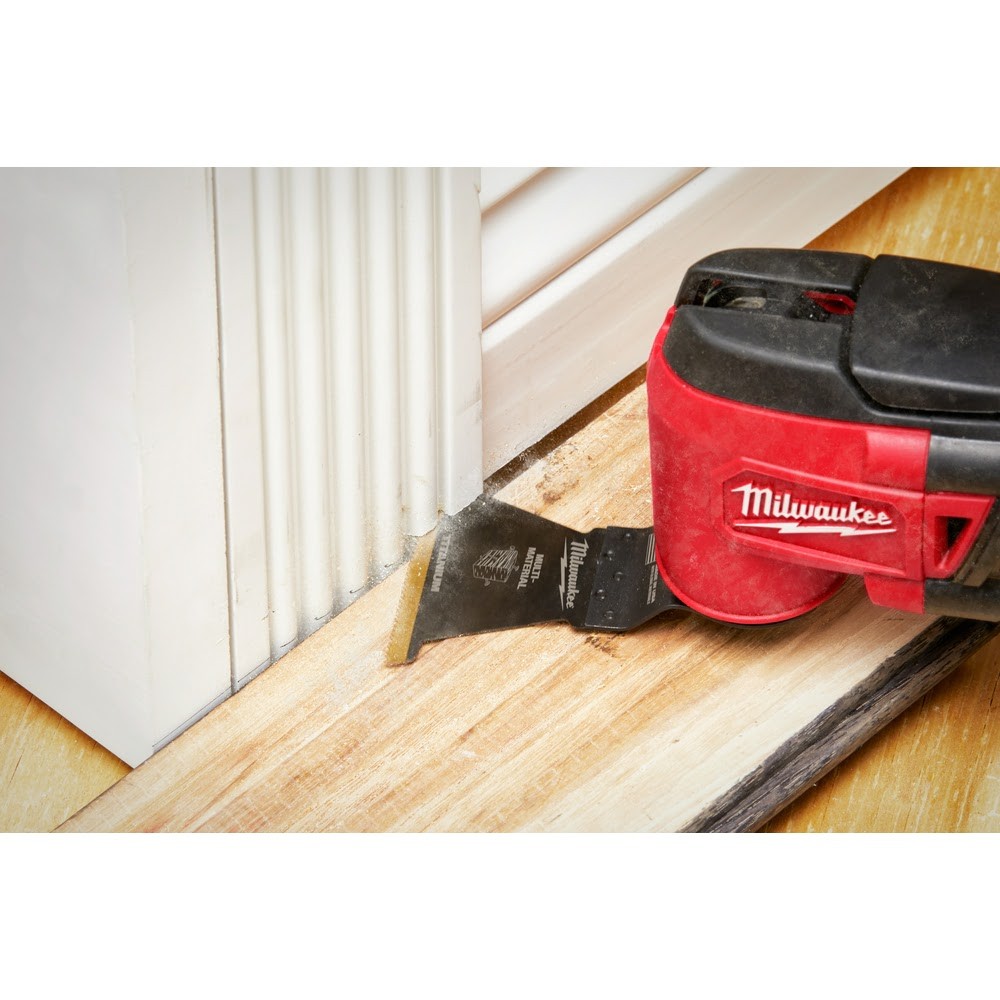 Milwaukee 49-25-1249 OPEN-LOK™ 2-1/2 TITANIUM ENHANCED Bi-Metal Multi-Material Blades 10 Pack