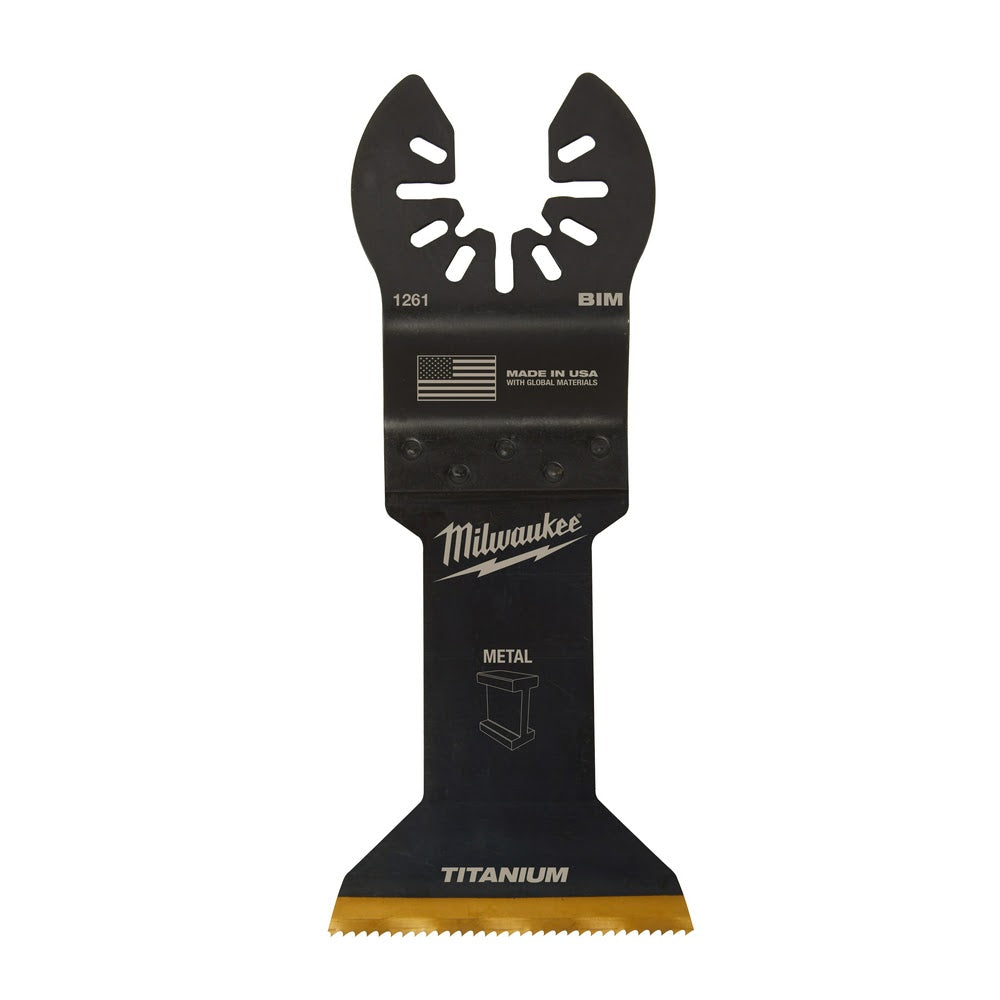 Milwaukee  49-25-1269 Milwaukee® OPEN-LOK™ 1-3/4 TITANIUM ENHANCED BI-METAL METAL BLADES 10PK