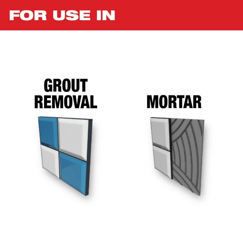 Milwaukee  49-25-2261 Milwaukee® OPEN-LOK™ 2-IN-1 HYBRID CARBIDE GRIT BLADE 1PK