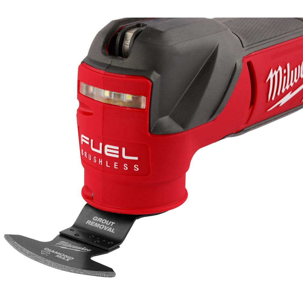 Milwaukee 49-25-2272 Universal Fit OPEN-LOK Diamond MAX Diamond Grit Grout Removal Multi-Tool Blade