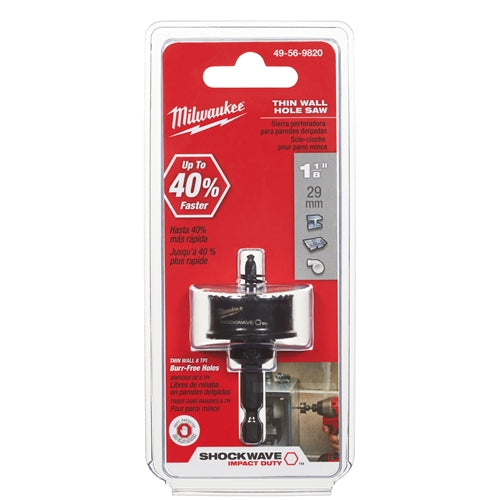 Milwaukee 49-56-9820 1-1/8  Shockwave Hole Saw