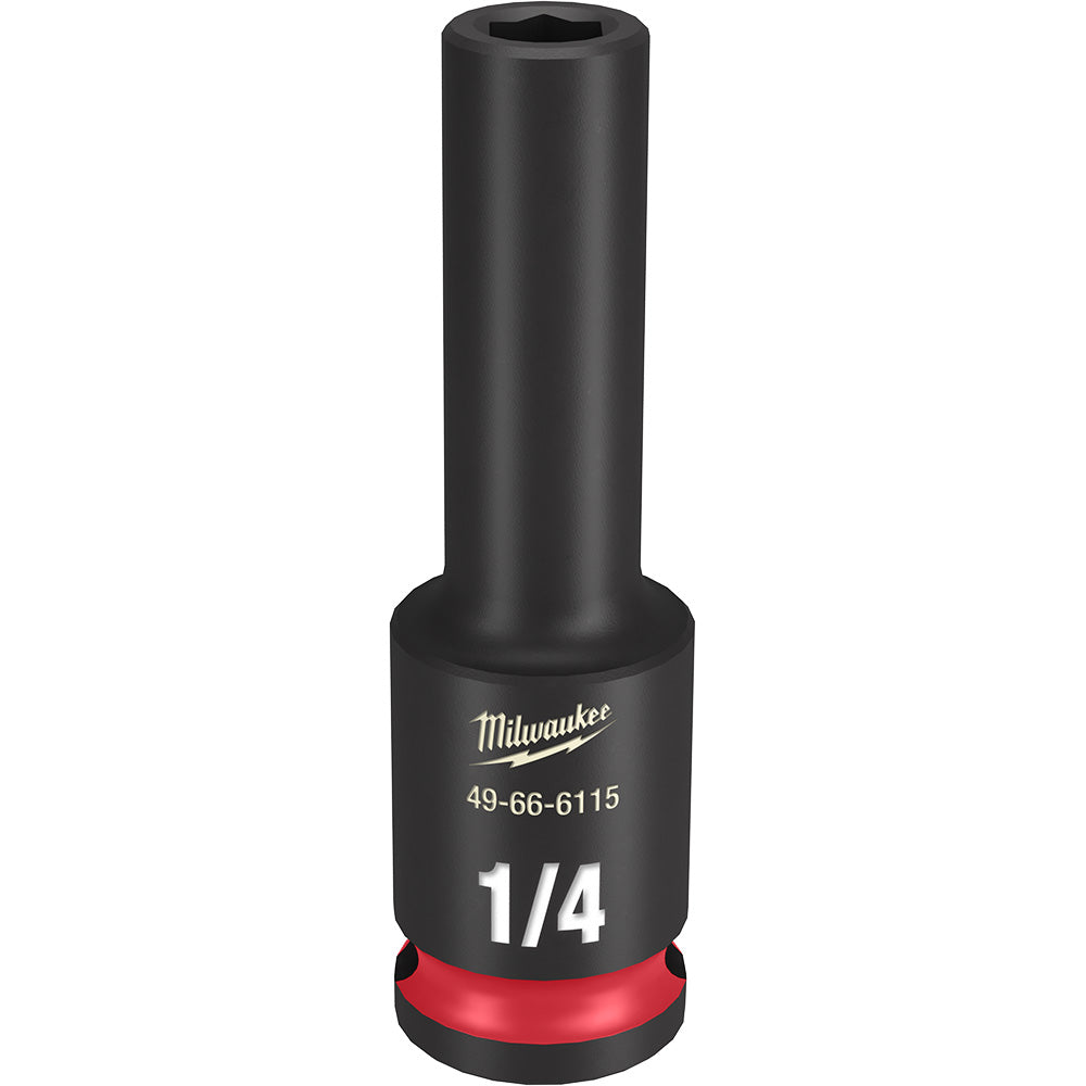 Milwaukee 49-66-6115 SHOCKWAVE Impact Duty™  3/8 Drive 1/4 Deep 6 Point Socket