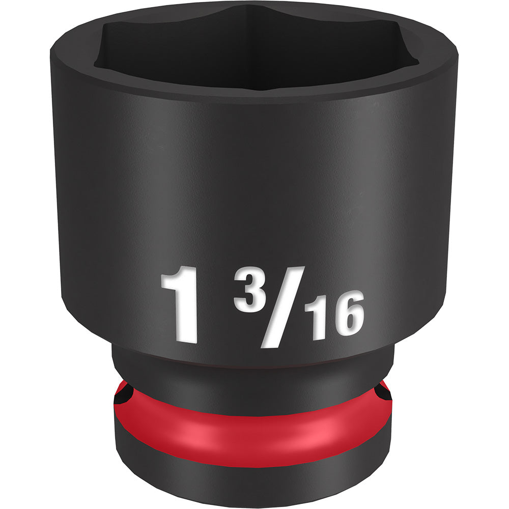 Milwaukee 49-66-6213 SHOCKWAVE Impact Duty™  1/2Drive 1-3/16 Standard 6 Point Socket