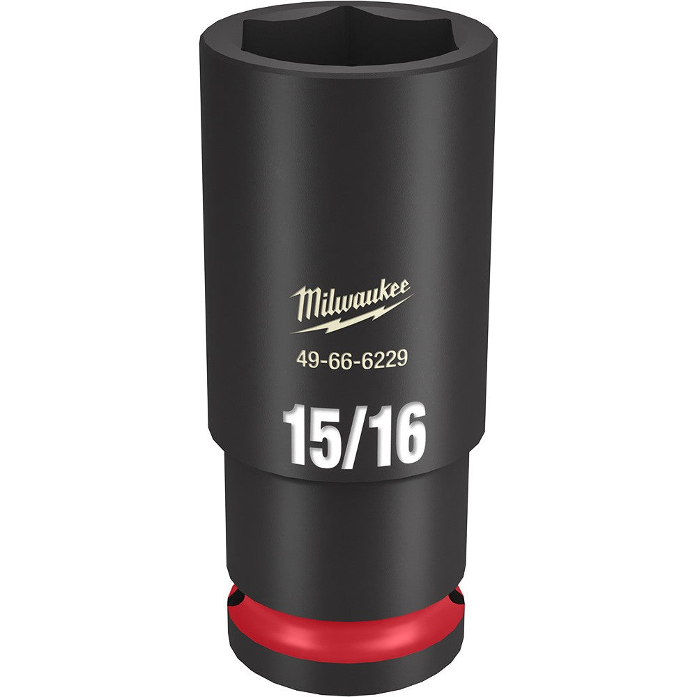 Milwaukee 49-66-6229 SHOCKWAVE Impact Duty™  1/2Drive 15/16 Deep 6 Point Socket