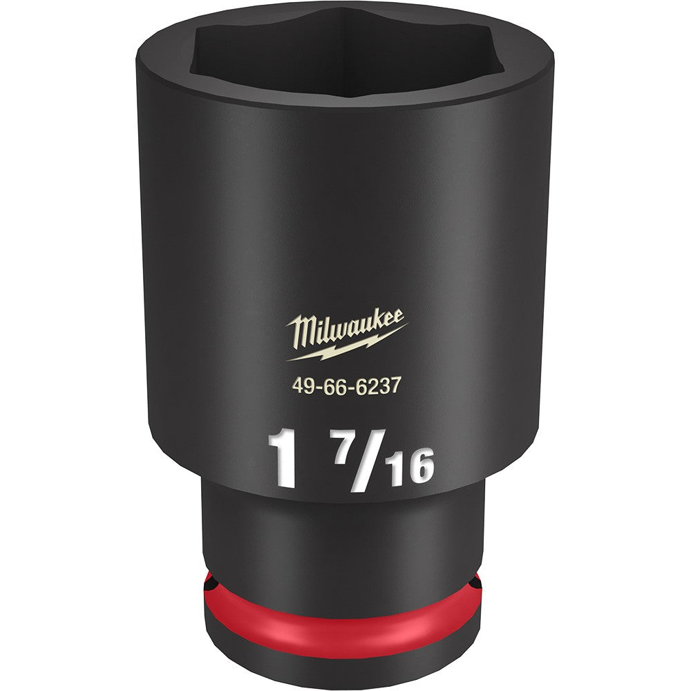 Milwaukee 49-66-6237 SHOCKWAVE Impact Duty™  1/2Drive 1-7/16 Deep 6 Point Socket