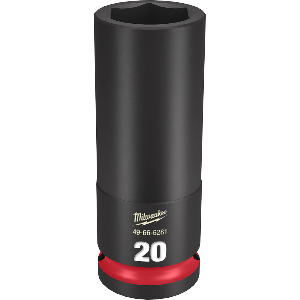 Milwaukee 49-66-6281 SHOCKWAVE Impact Duty™  1/2Drive 20MM Deep 6 Point Socket