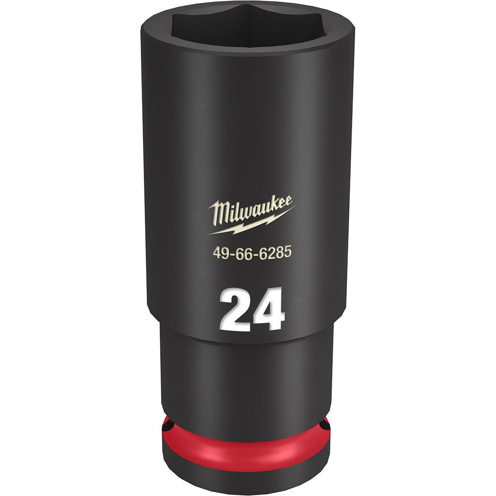 Milwaukee 49-66-6285 SHOCKWAVE Impact Duty™  1/2Drive 24MM Deep 6 Point Socket