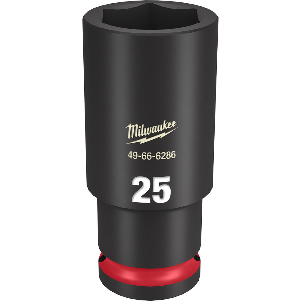 Milwaukee 49-66-6286 SHOCKWAVE Impact Duty™  1/2Drive 25MM Deep 6 Point Socket