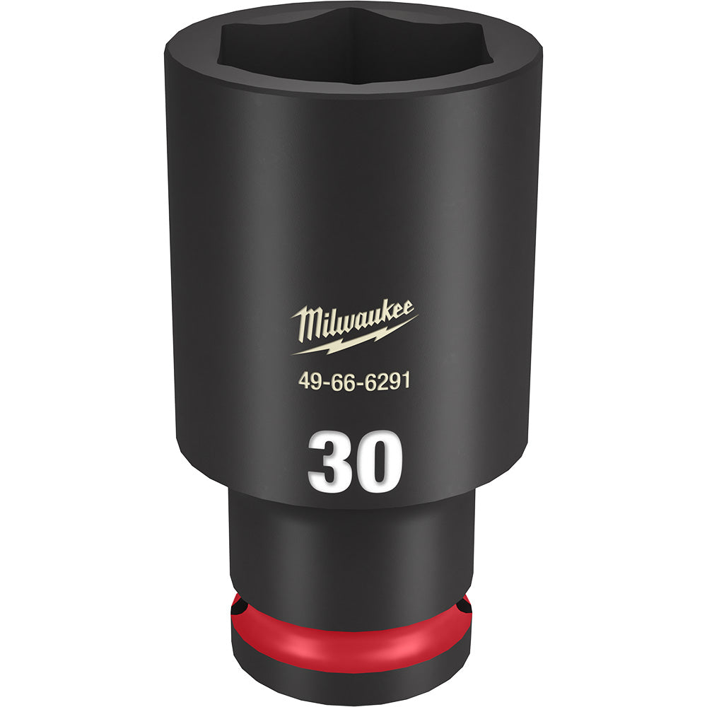 Milwaukee 49-66-6291 SHOCKWAVE Impact Duty™  1/2Drive 30MM Deep 6 Point Socket