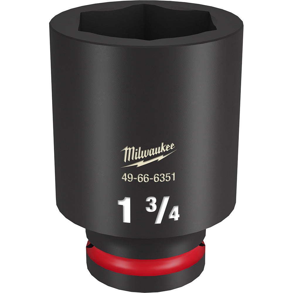 Milwaukee 49-66-6351 SHOCKWAVE Impact Duty™  3/4Drive 1-3/4 Deep 6 Point Socket