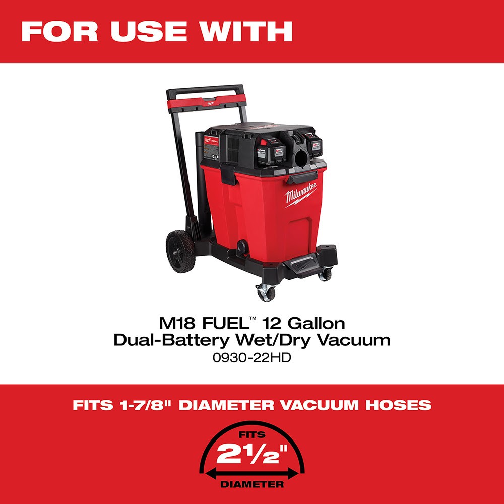 Milwaukee 49-90-2006 2-1/2 x 9 Flexible Hose