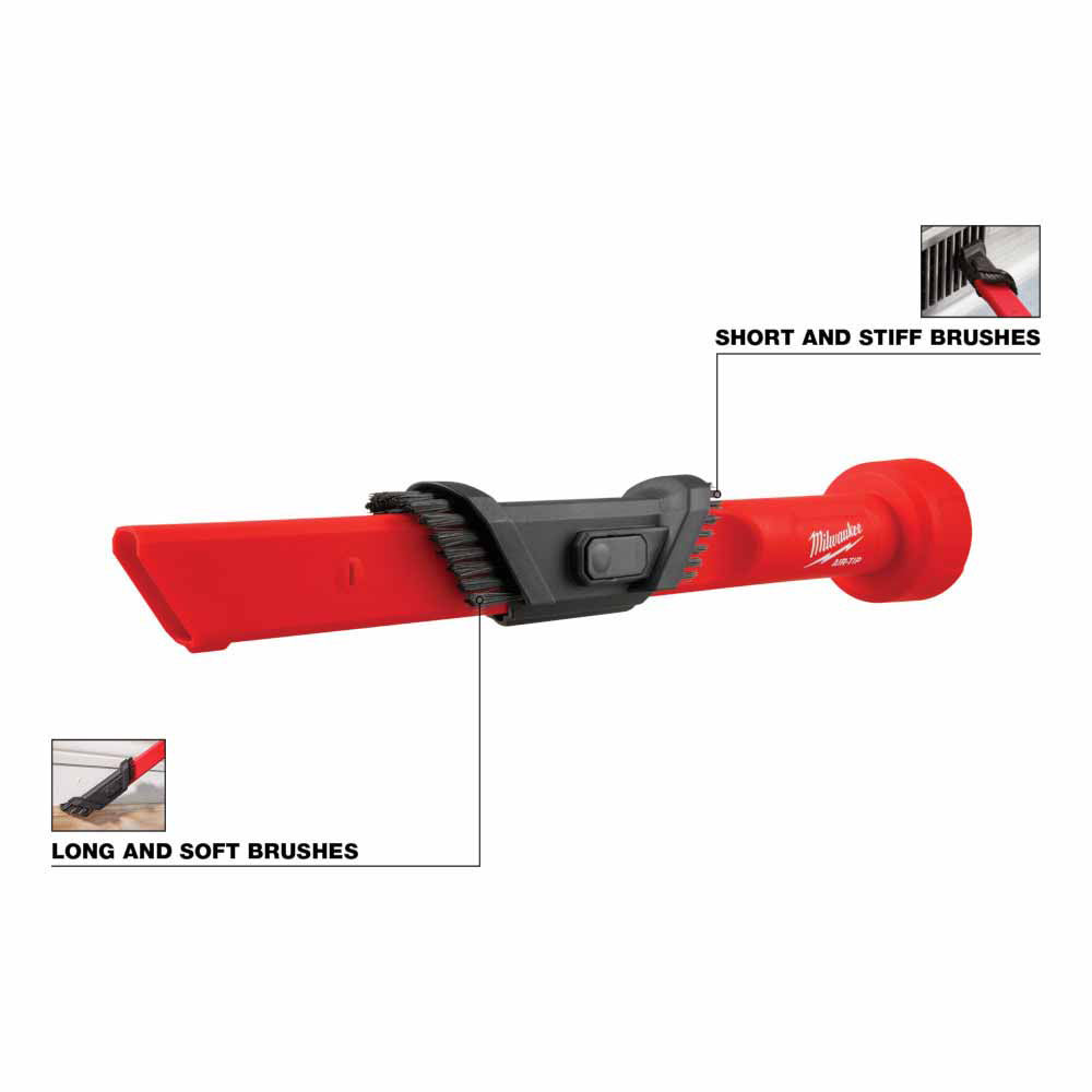 Milwaukee 49-90-2023 AIR-TIP 3-in-1 Crevice and Brush Tool