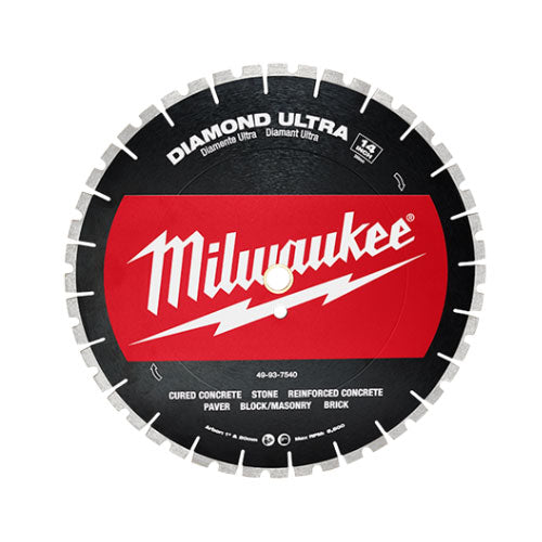 Milwaukee 49-93-7540 14 Diamond Ultra Segmented Blade