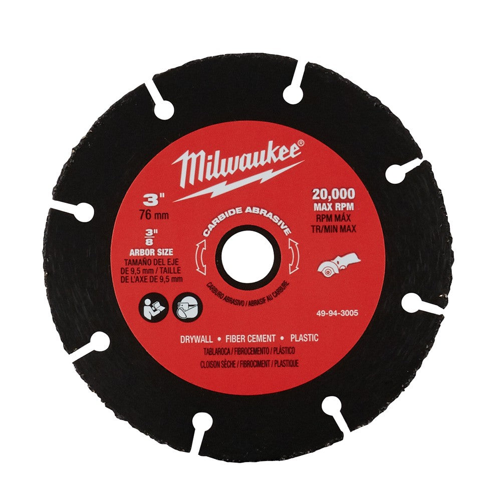 Milwaukee 49-94-3005 3 Carbide Abrasive Blade