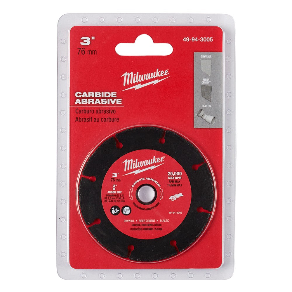 Milwaukee 49-94-3005 3 Carbide Abrasive Blade