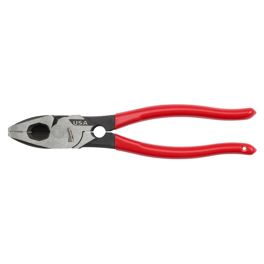 Milwaukee MT500T 9 Linemans Dipped Grip Pliers w/ Thread Cleaner (USA)