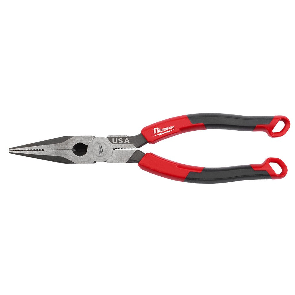 Milwaukee MT555 8 Long Nose Comfort Grip Pliers (USA)