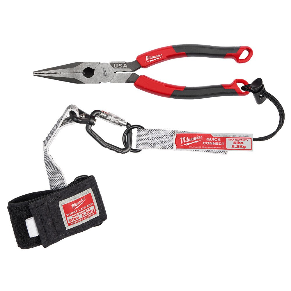 Milwaukee MT555 8 Long Nose Comfort Grip Pliers (USA)