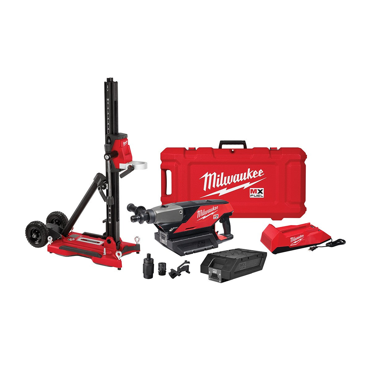 Milwaukee MXF301-2CXS MX FUEL™ Handheld Core Drill Kit w/ Stand