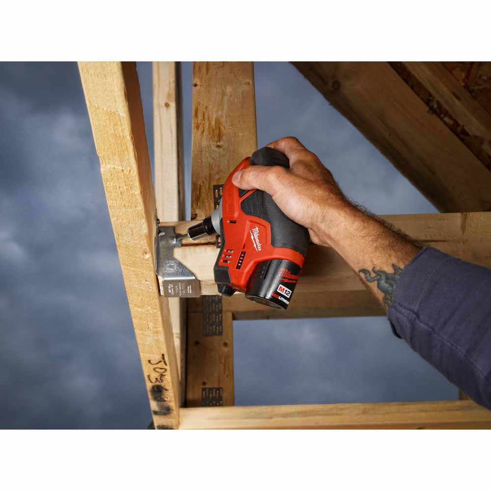 Milwaukee 2458-21 M12™ Palm Nailer Kit 2458-21